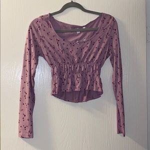 Pacsun from me to we crop top